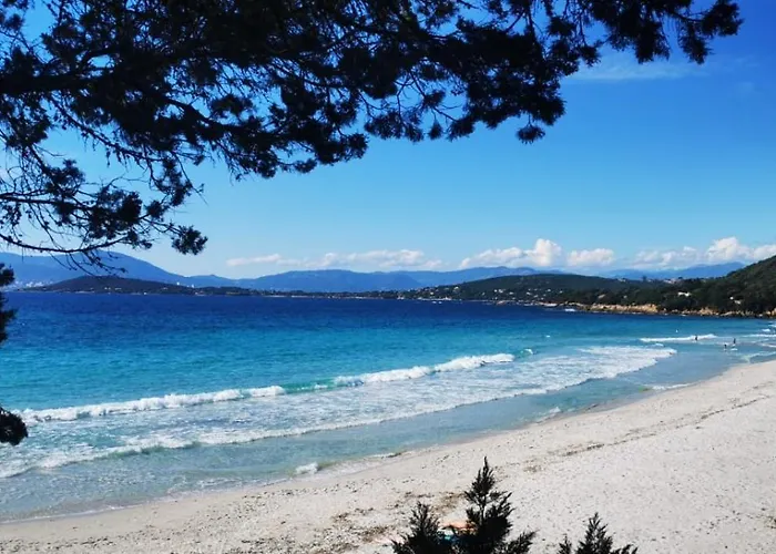 Avec Terasse Vue Apartmán Porticcio (Corsica)